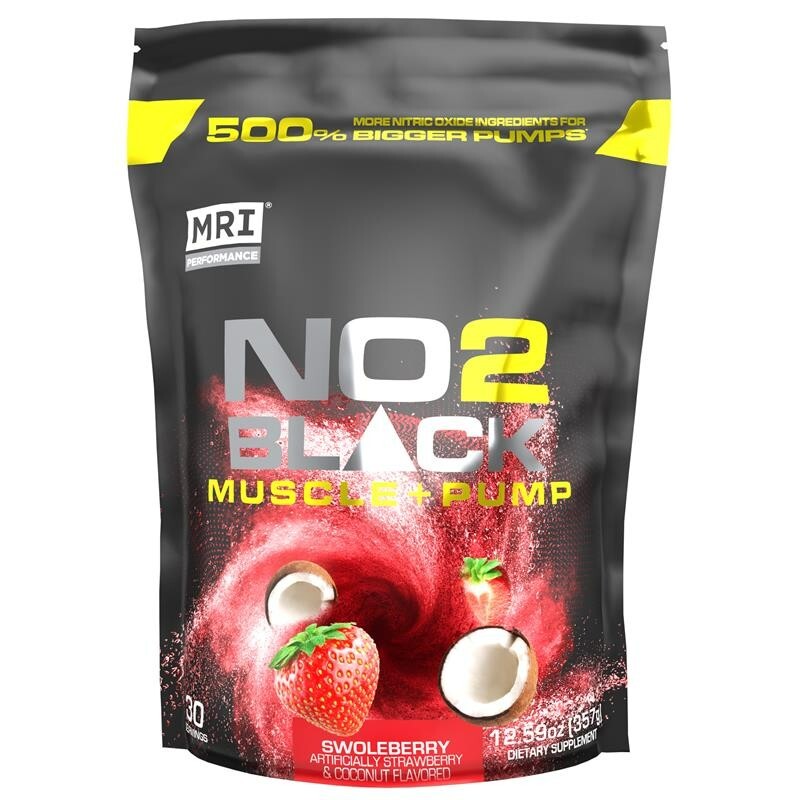 NO2 BLACK® MUSCLE + PUMP NITRIC OXIDE (30 SERVINGS)
