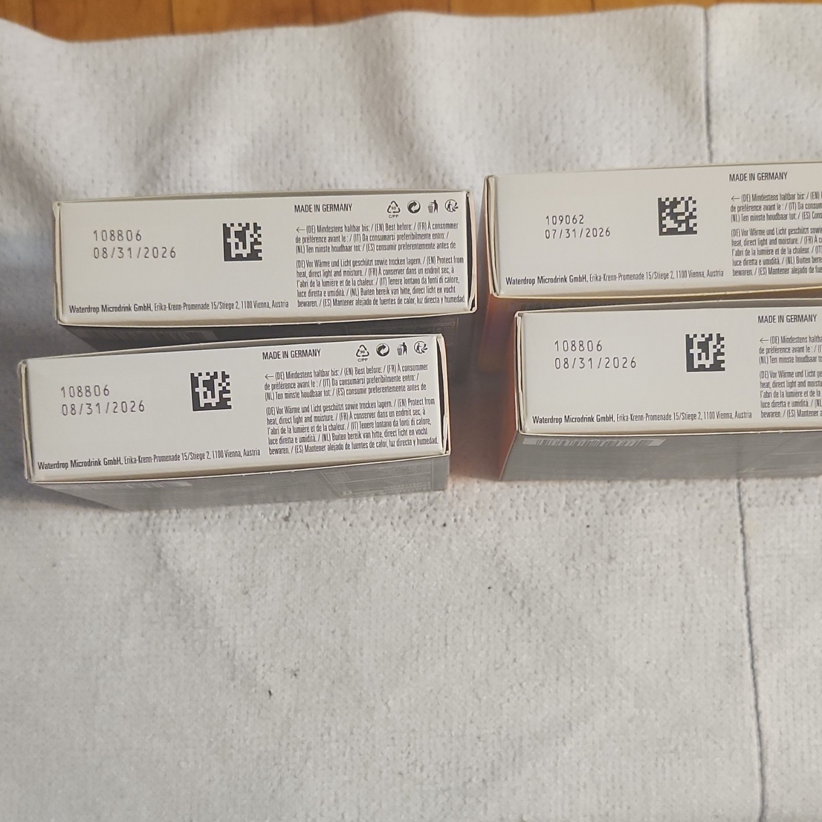 waterdrop Microenergy Hydration Cubes Caffeine Zero Sugar Mango 12 Servings