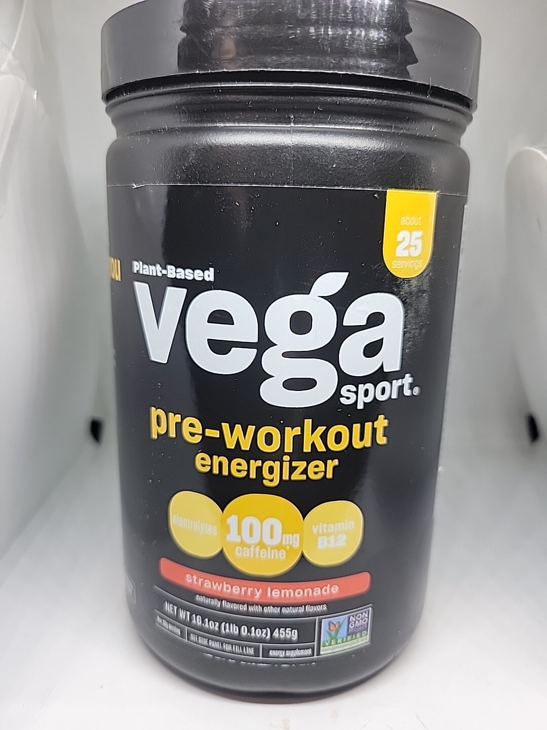 Plant-Based Sport®, Pre-Workout, Strawberry Lemonade, 16.1 oz (455 g)