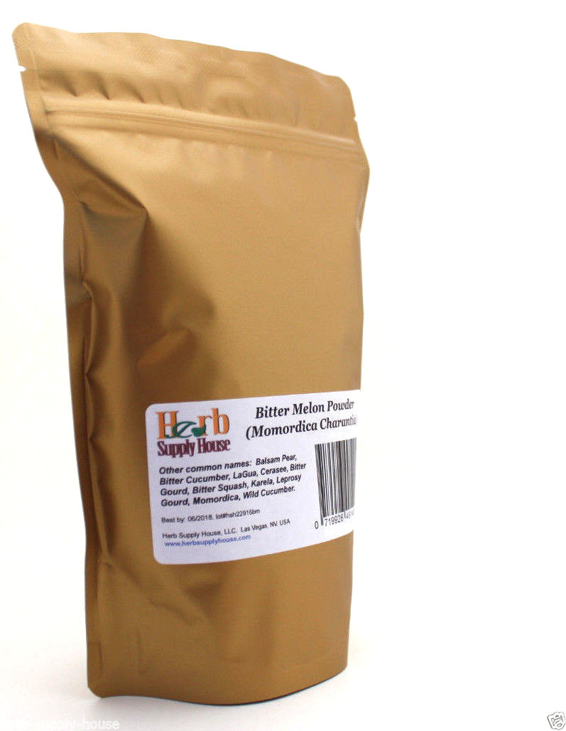 Bitter Melon aka Bitter Gourd Powder 4oz, 1/4lb