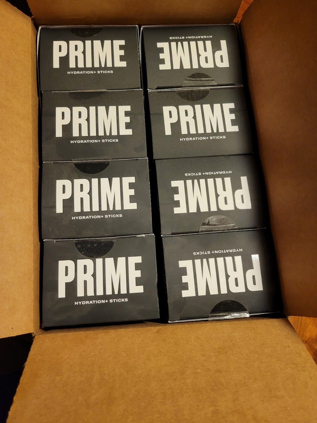 Prime Hydration Variety Pack 8 Boxs 120 Strawberry Watermelon Rasberry Ice Pop