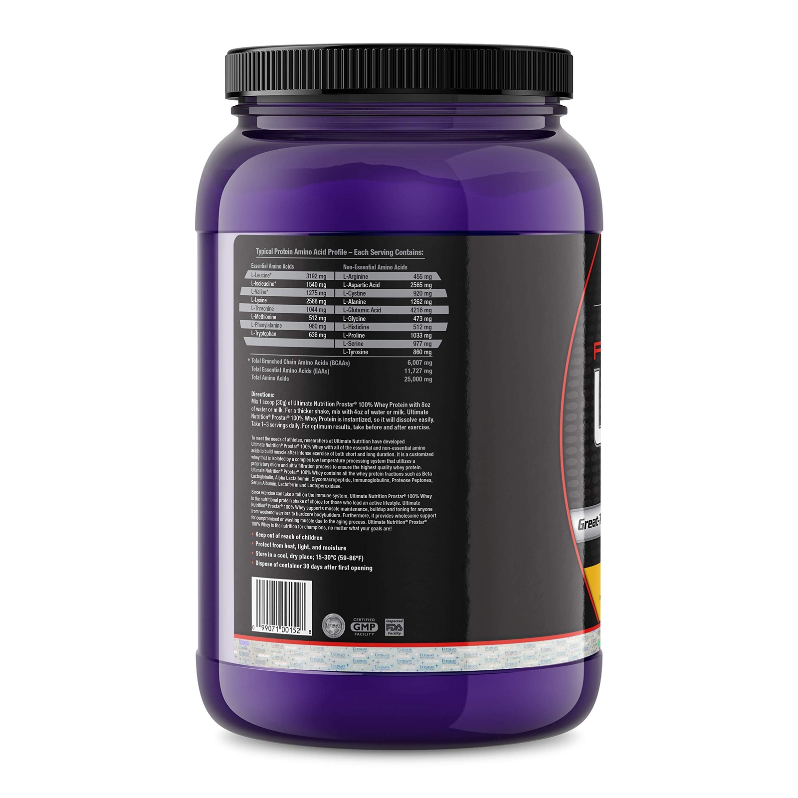 Prostar Whey Protein Powder 25 Grams of Protein – 30 Servings, Mango, 2 Pounds