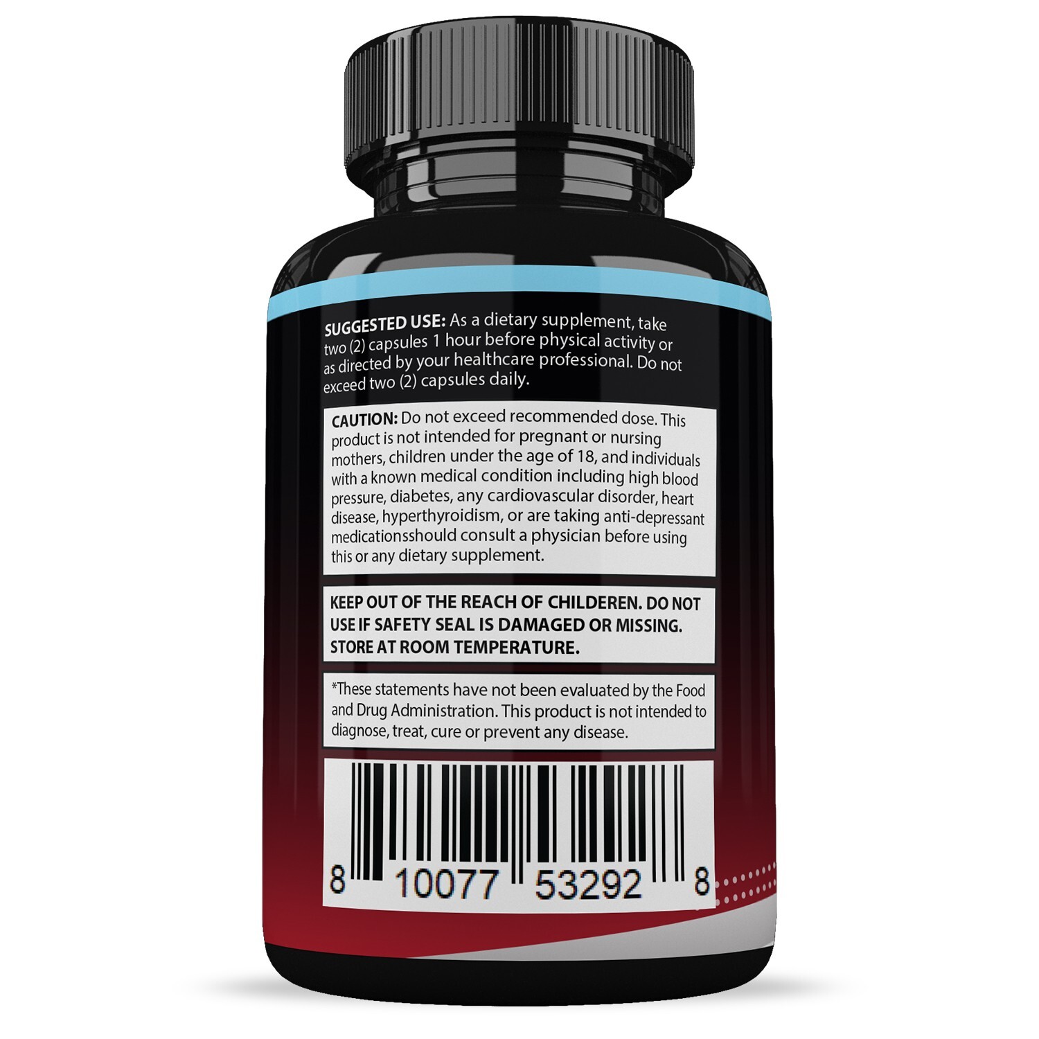 XL Real Muscle Gainer Men’s Health Supplement 1484mg 60 Capsules