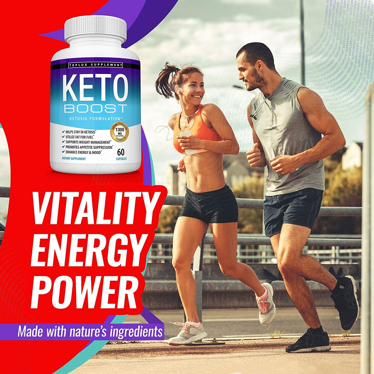 Keto Diet Pills BOOST CUTS- Burner Supplement for Women & Men