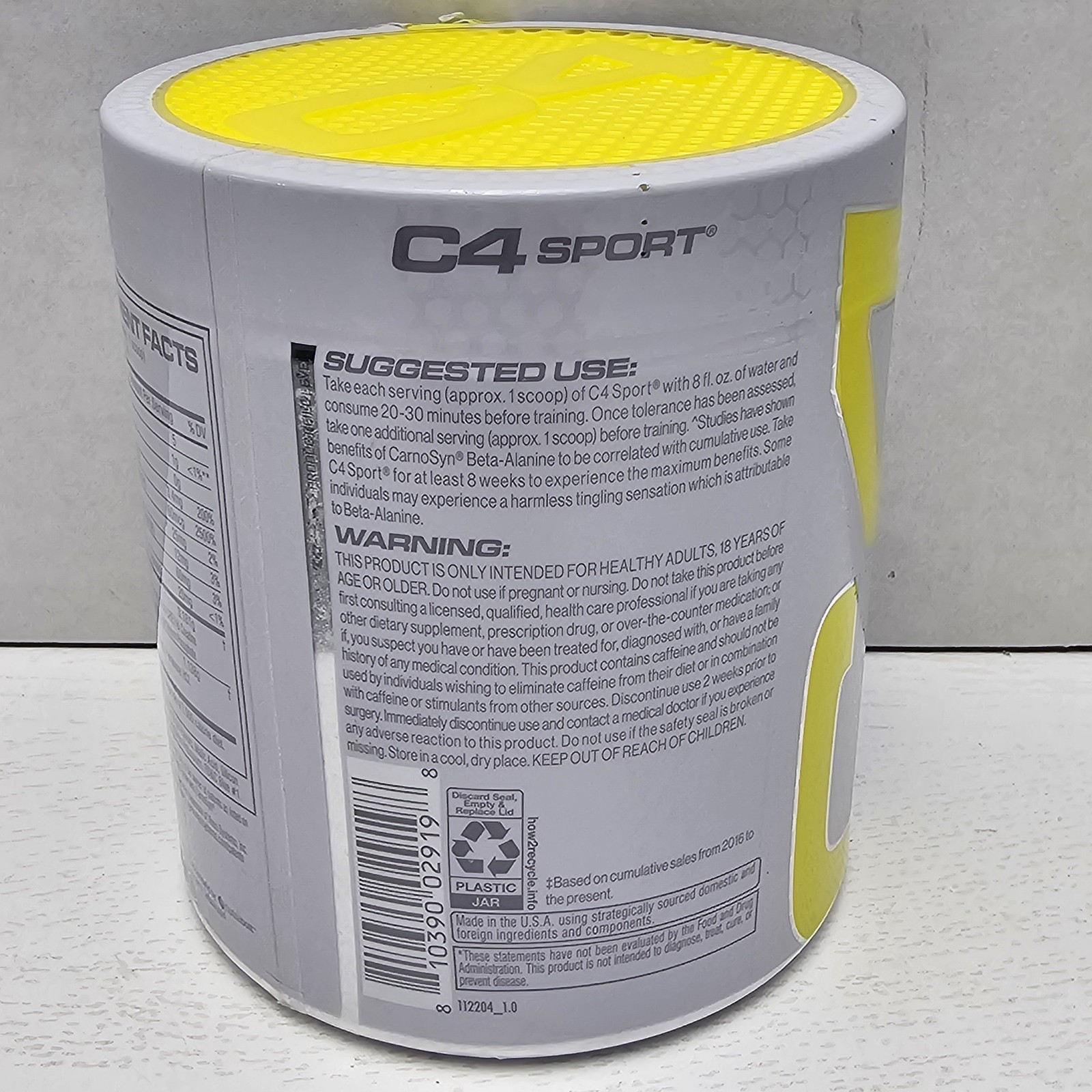 C4 Sport®, Pre-Workout, Blue Raspberry, 7.5 oz (213 g)
