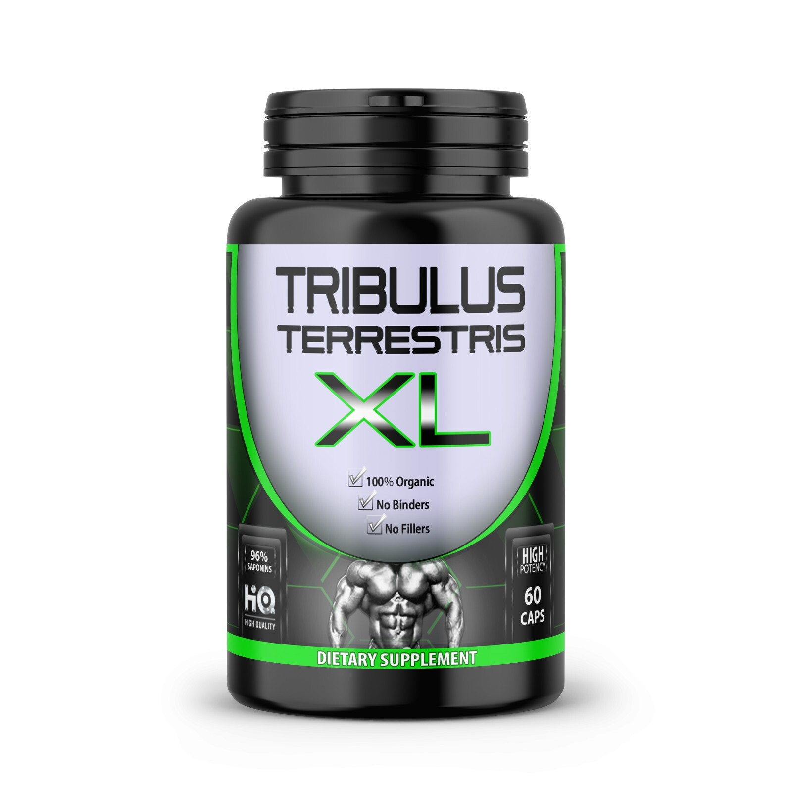 TRIBULUS TERRESTRIS 96% SAPONINS EXTRACT GYM WORK OUT DIETARY SUPPLEMENT 3 X