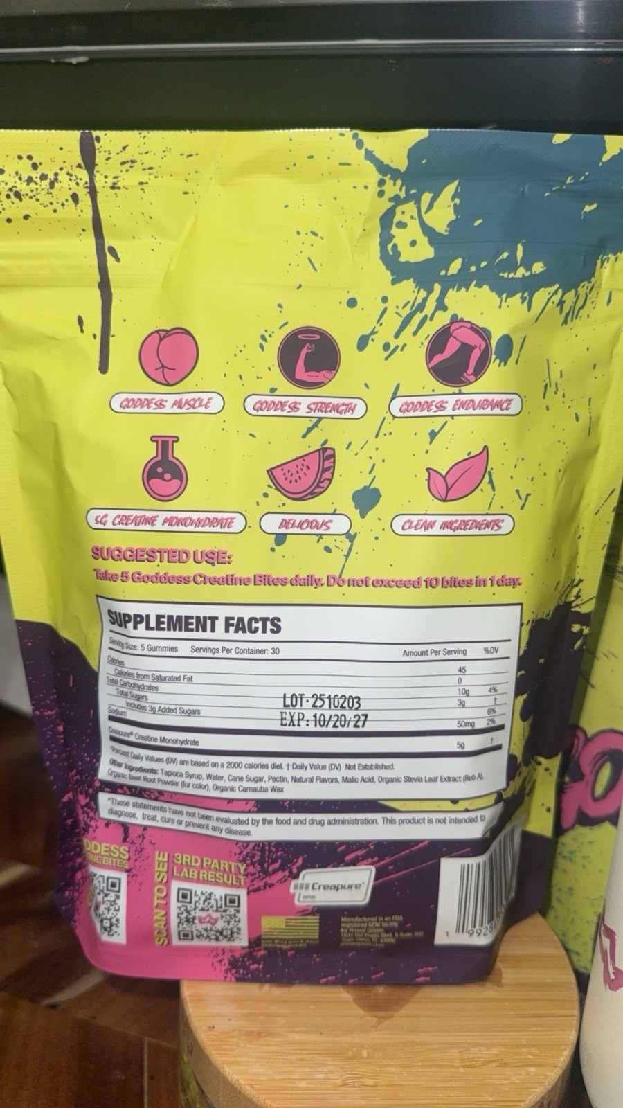 Primal Queen Lot! Goddess Creatine Gummies