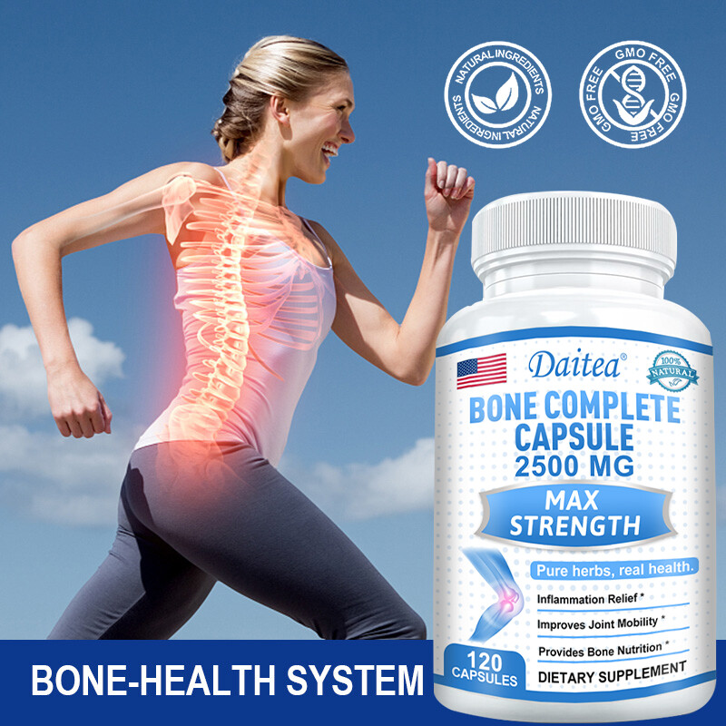 Calcium Magnesium Zinc Chondroitin Turmeric and MSM -Bone and Joint Support Caps