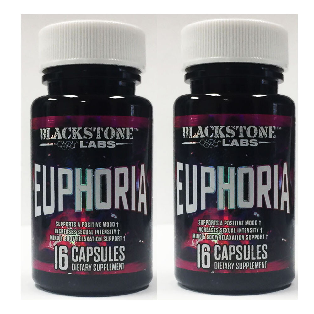 EUPHORIA Mood Enhancer 16 Capsules – 2 Bottles