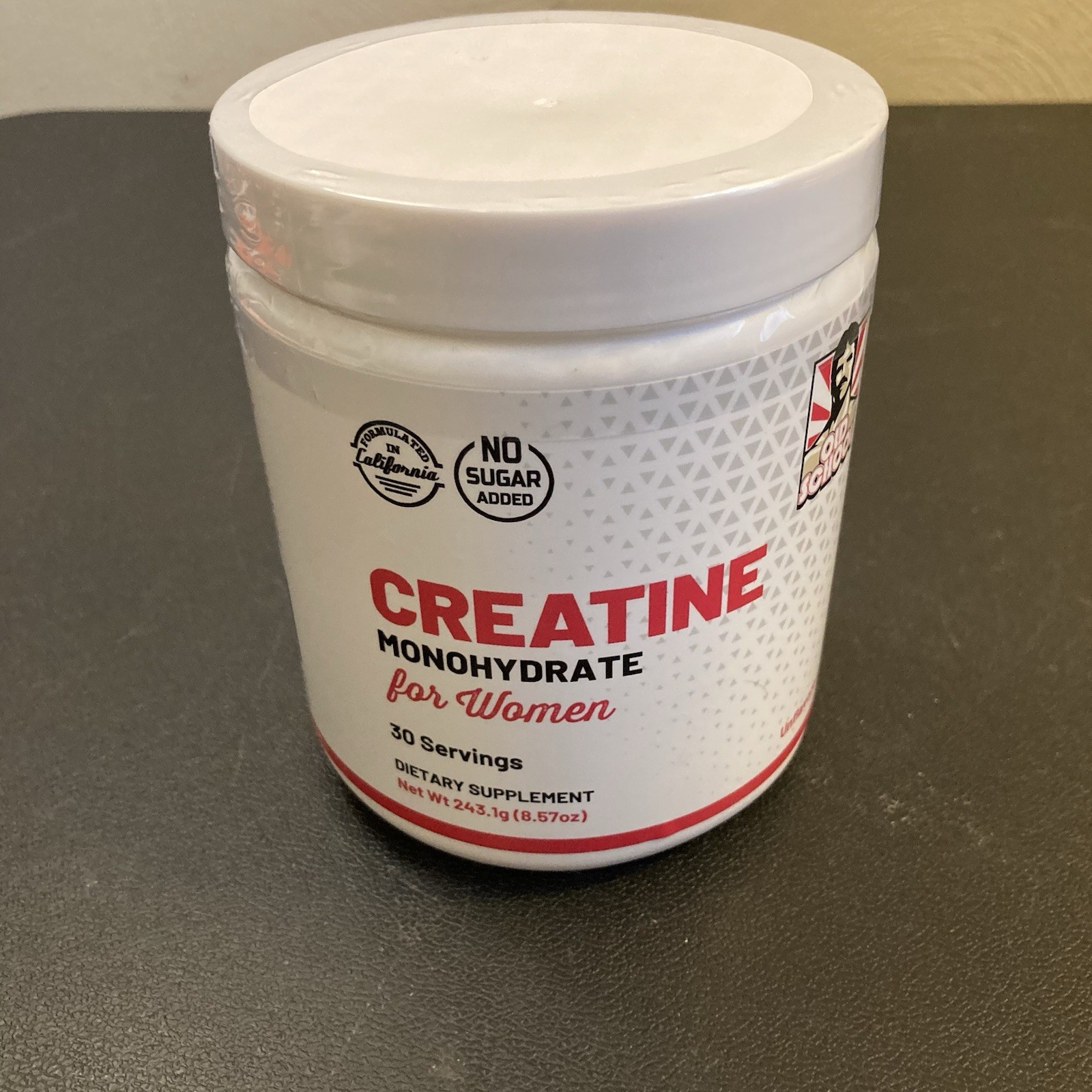Old School Labs® Creatine Monohydrate for Women 243g/8.57oz. 30 Servings Powder