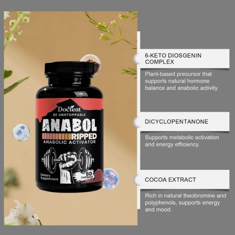 Hardcore – 2026 1-3PACK | Anabol – 60 Capsules Anabolic Muscle Builder