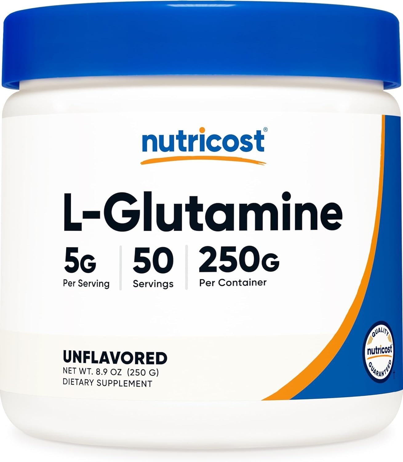 PureLute L-Glutamine Powder – 250g for Gut Support & Recovery