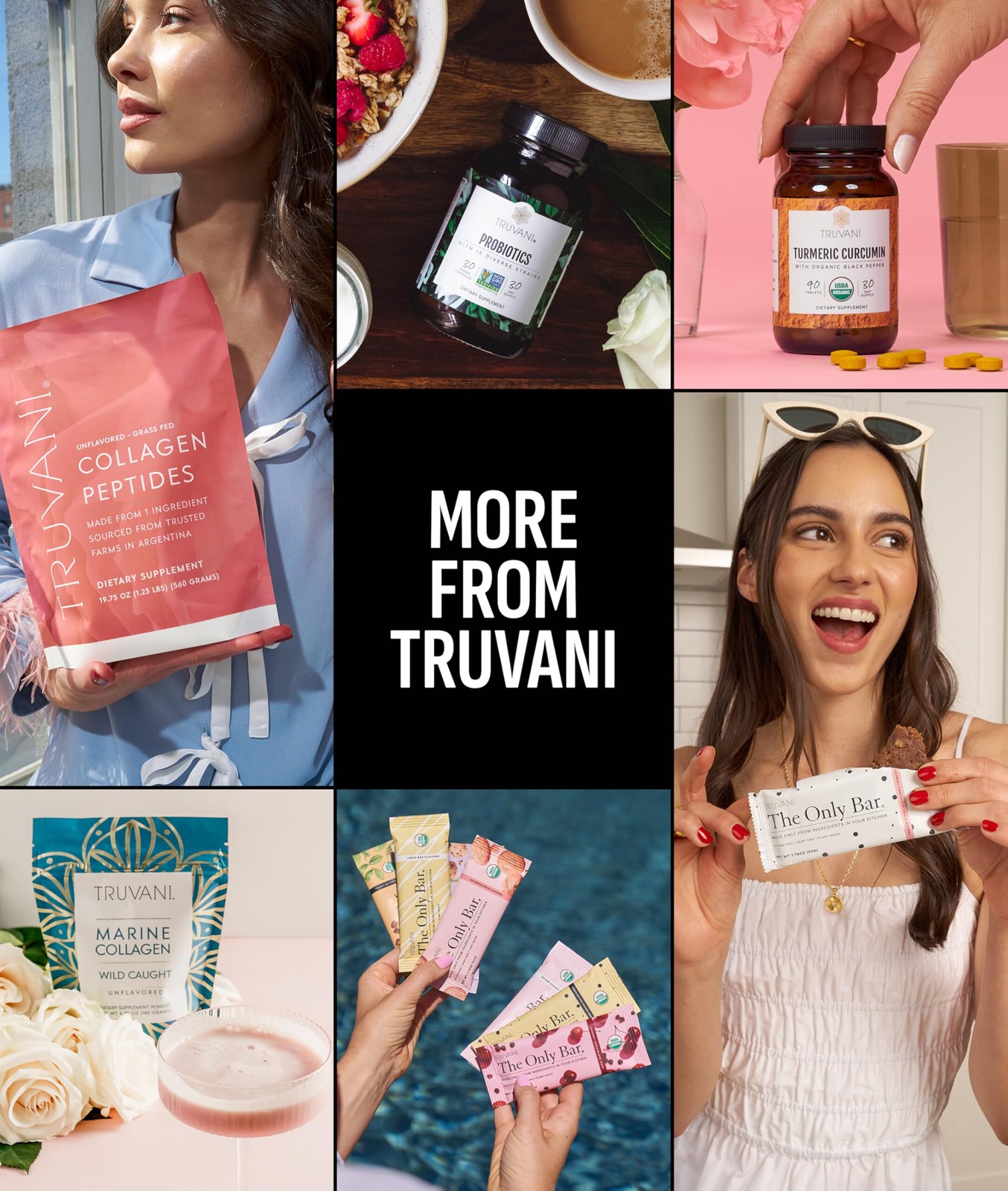 8/26 Truvani Vegan Pea Protein Powder | Chocolate | 20g Organic Plant Based Prot
