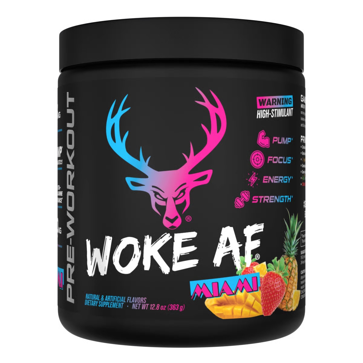 BUCKED UP WOKE AF HIGH STIMULANT PRE-WORKOUT (WE SEND OUT SAMPLES)