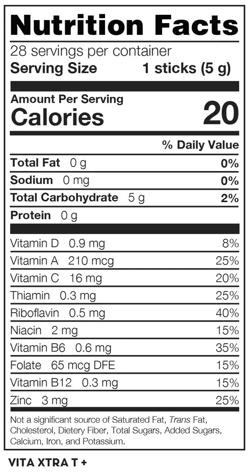 FUXION VITA XTRA T-Support Whole Day Energy W. MACA & GINSENG-1 Bag-FREE SHIPP!!
