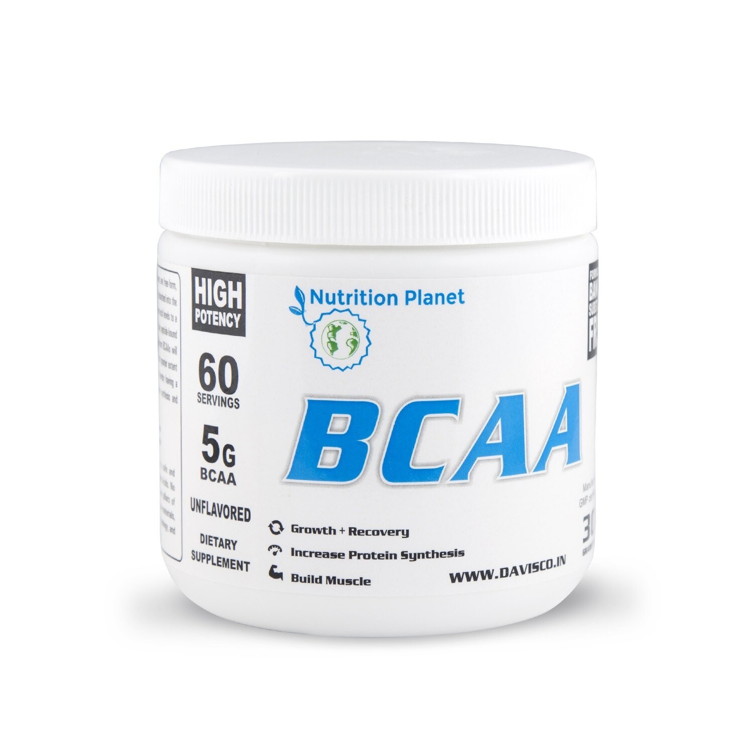 Nutrition Planet BCAA Unflavored 300g