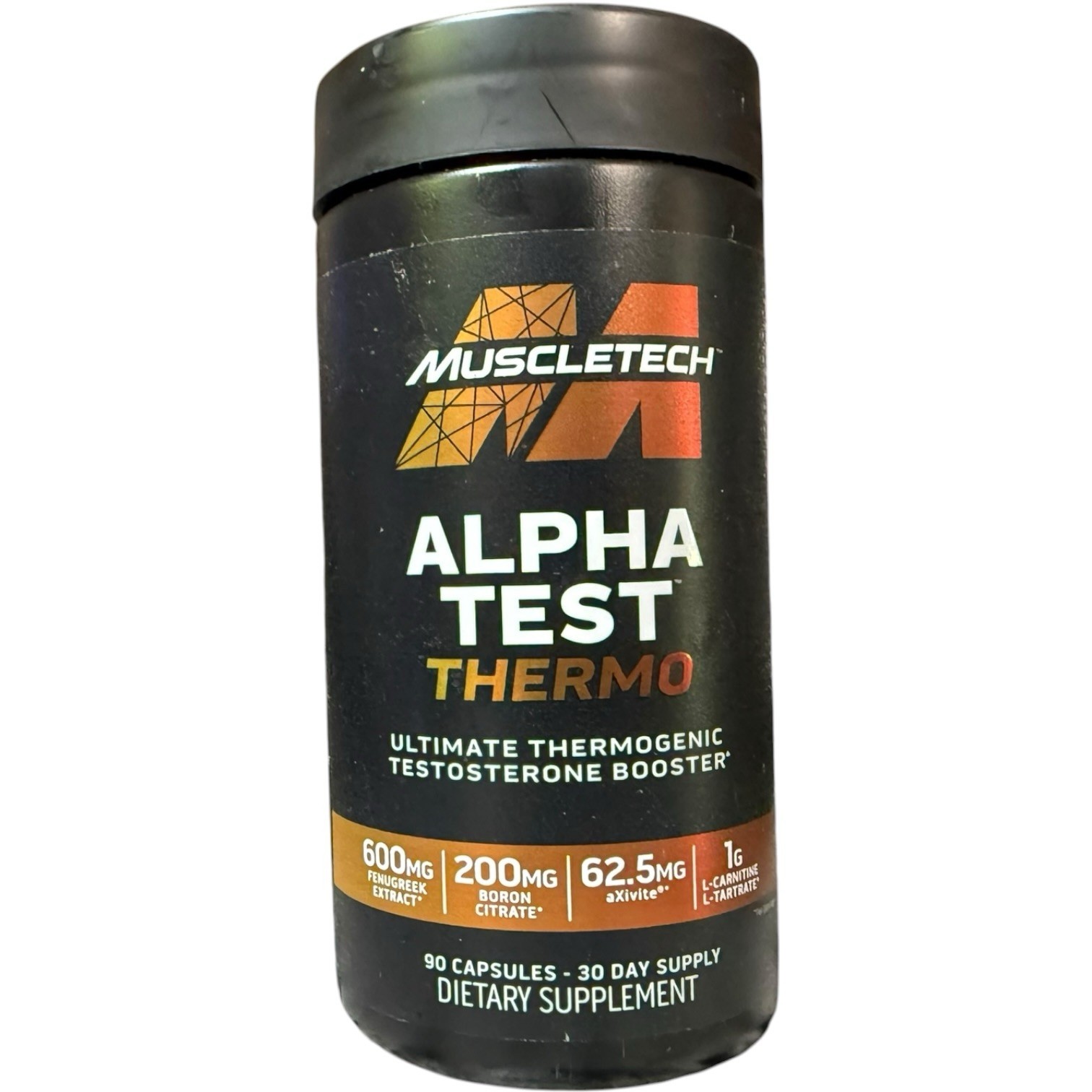 (3) Muscletech Alpha Test Thermo Testosterone Booster 90 Caps Exp 01/2028+