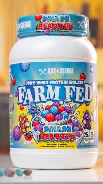 Axe & Sledge Farm Fed Whey Protein Isolate Smash Berries