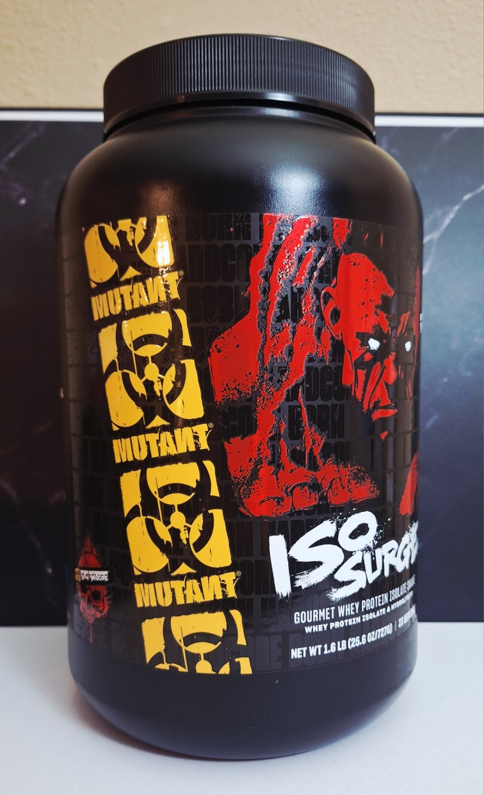 Mutant ISO Surge Gourmet Whey Isolate, Vanilla Ice Cream🍦23 Servings, 01/2028✨️