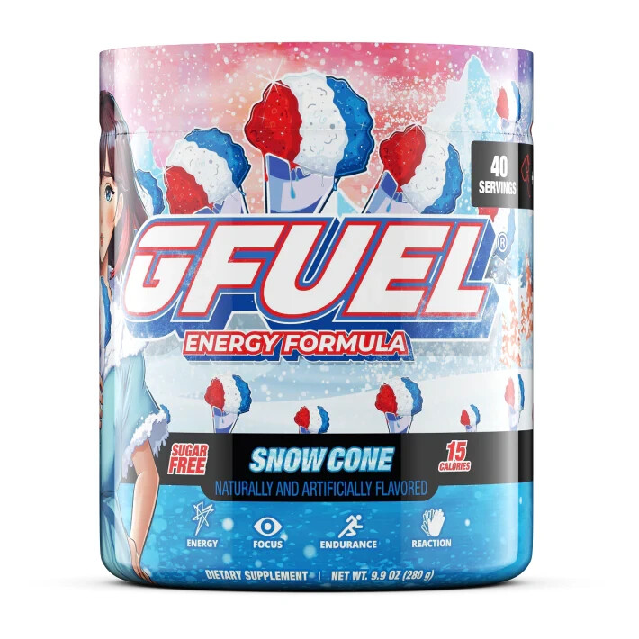 Gamma Labs G Fuel Snow Cone Reanimated GFuel 40 Servings