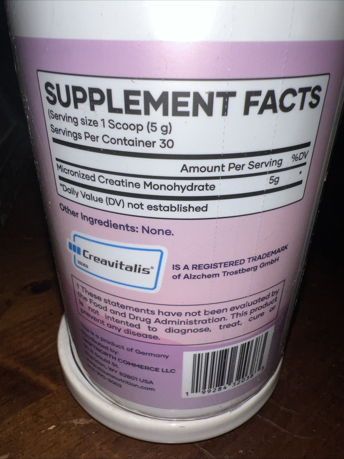 Aloura Nutrition Balance Micronized Creatine Monohydrate Powder (30 Servings)