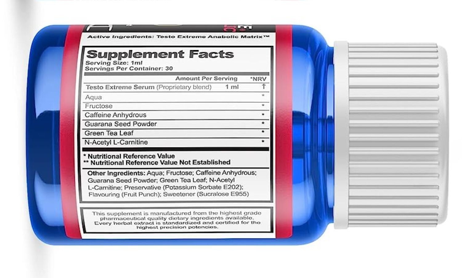 FULL DOSED Testosterone Booster for Men increase Muscle Mass Goals $68