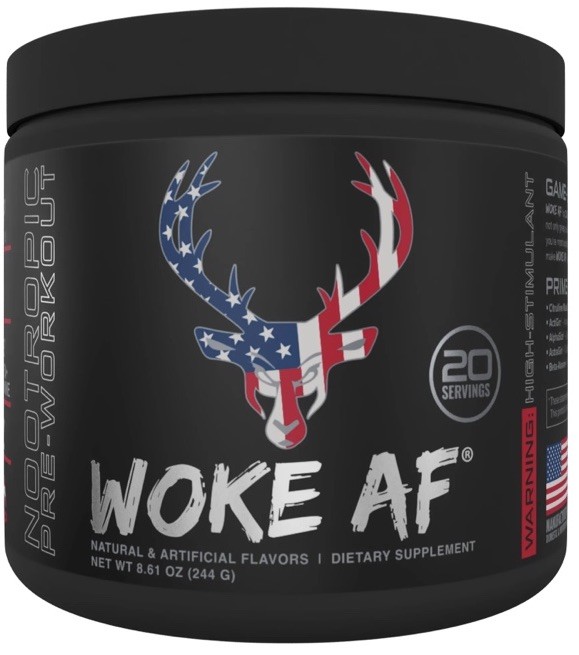 Bucked Up – Woke AF – “Merica Rocket Pop” Nootropic Preworkout – Exp 2027
