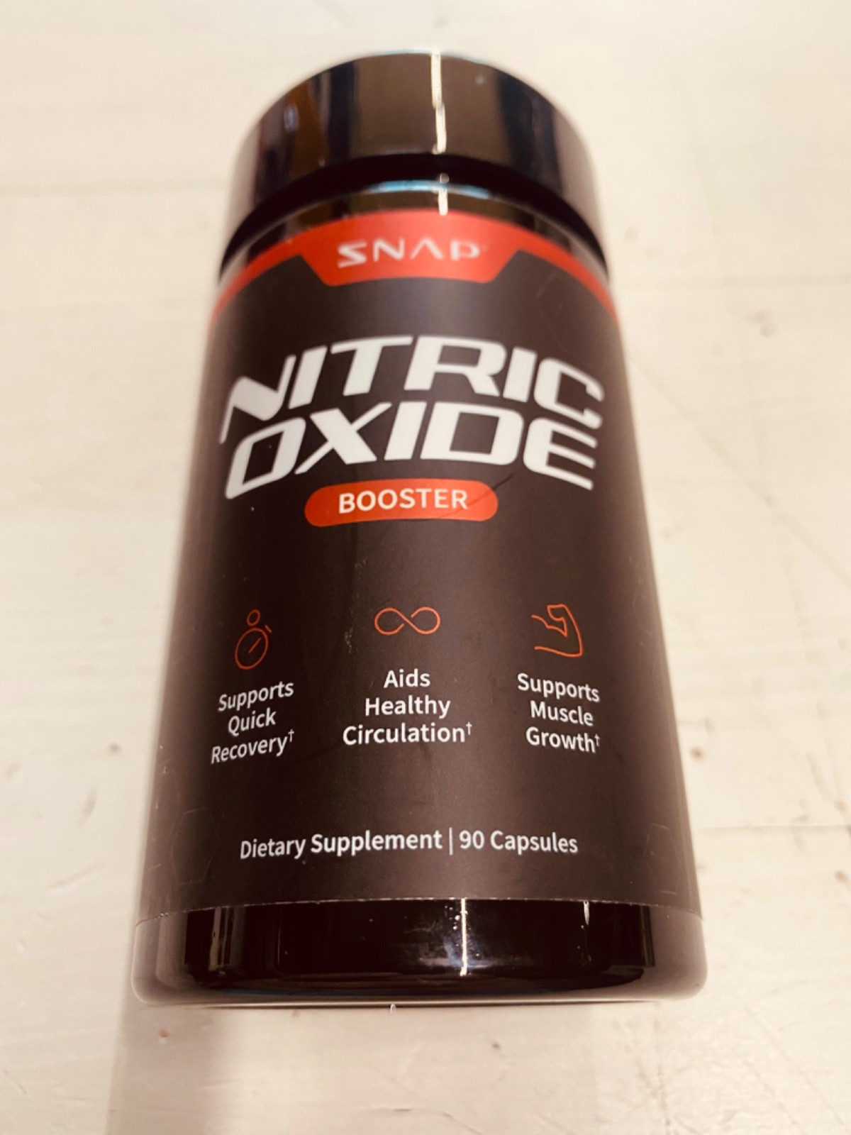 Nitric Oxide Booster Supplement – Pre Workout, Blood Flow, Gain Muscle – 90ct