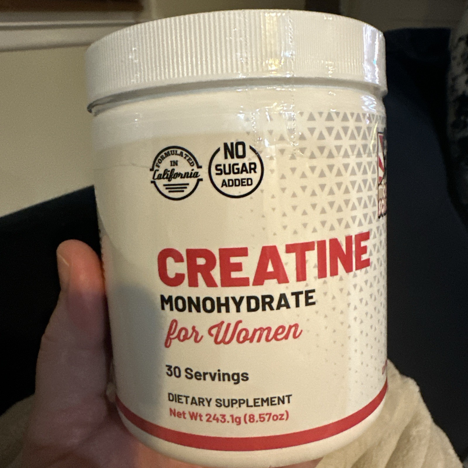 Creatine for Women Booty Builder Supplement + Collagen & BCAA 30 Serv 06/2027