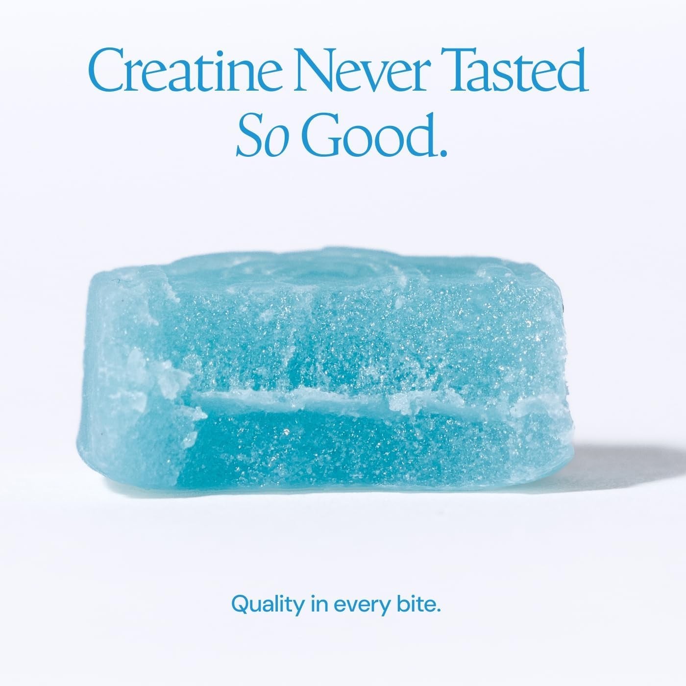 Create Creatine Gummies 1.5g Focus Strength Endurance Vegan Blue Raspberry 90ct