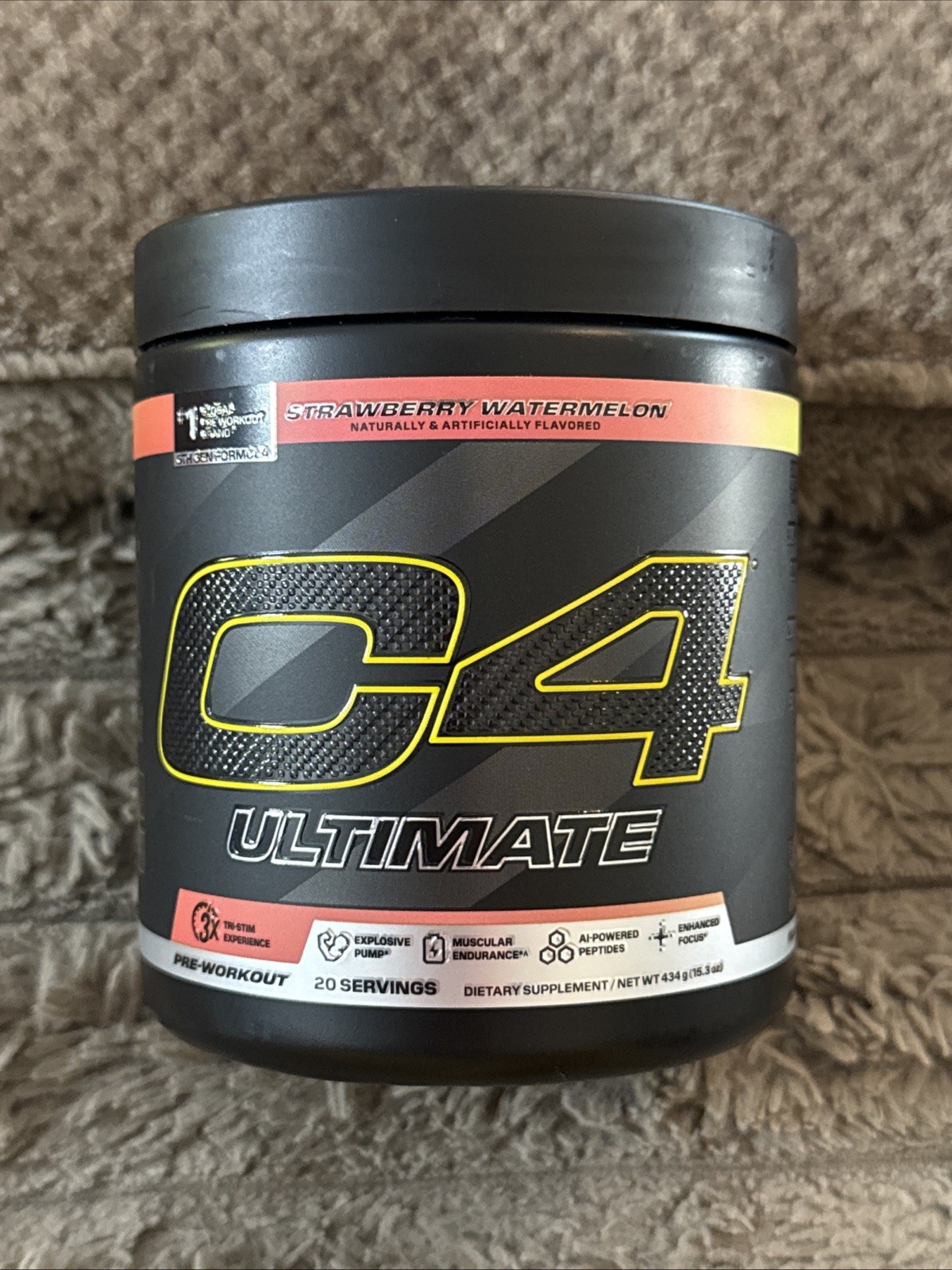C4 Ultimate Preworkout Strawberry-Watermelon 15.3 oz BB 06/2027