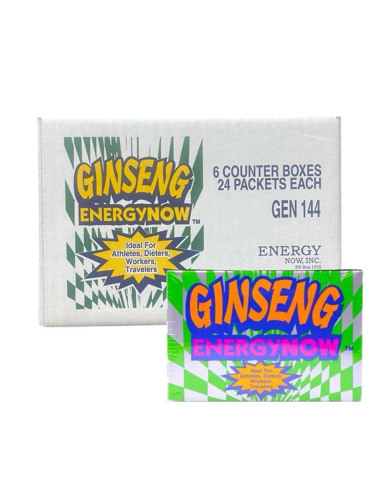 6 Boxes Of Energy Now Ginseng Herbal Supplements 144 Packs 3 Pills In Each Pack