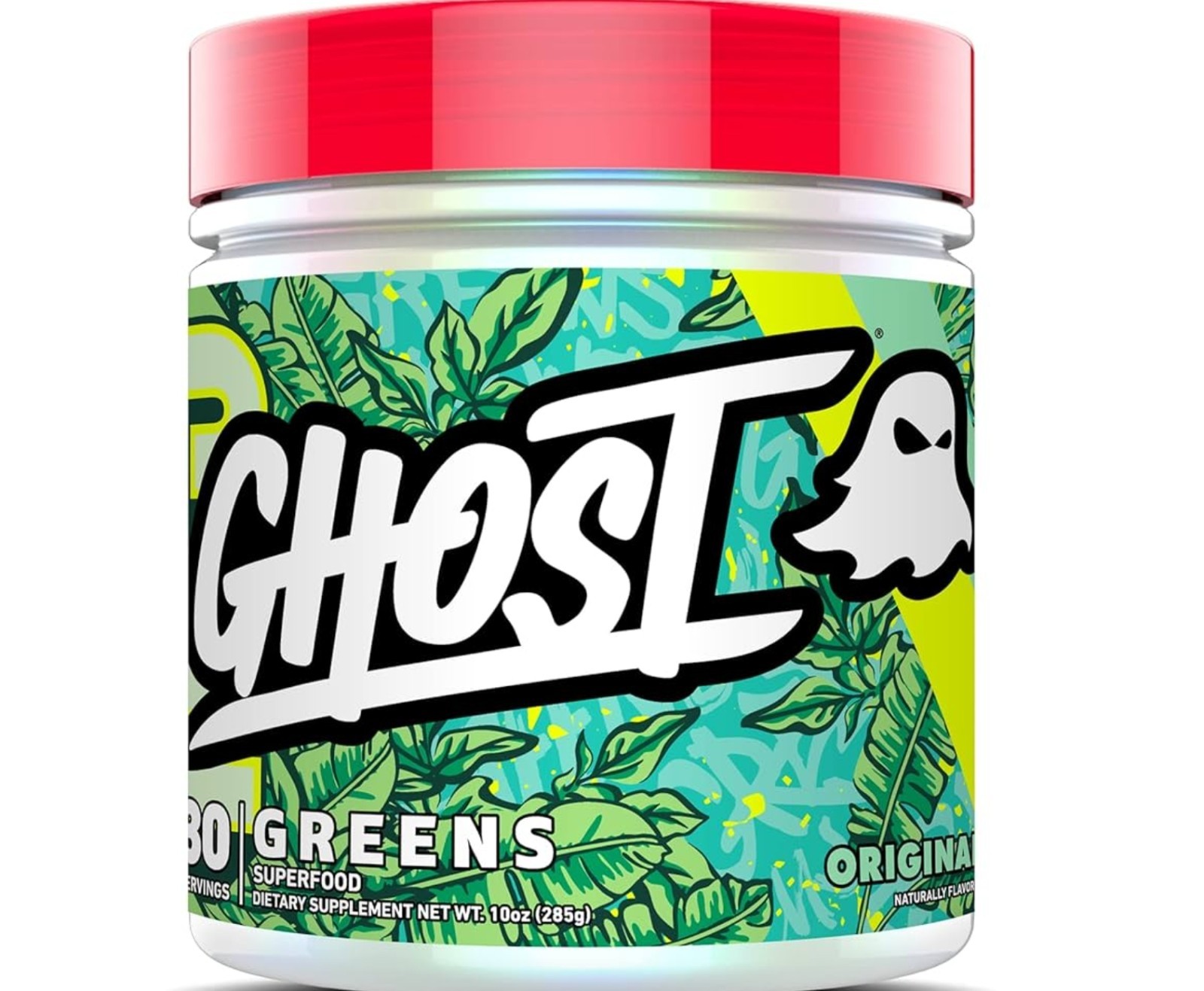 Ghost GREENS powder 10 oz Size ( 30 Servings ) Original Flavor BEST BY 08/26