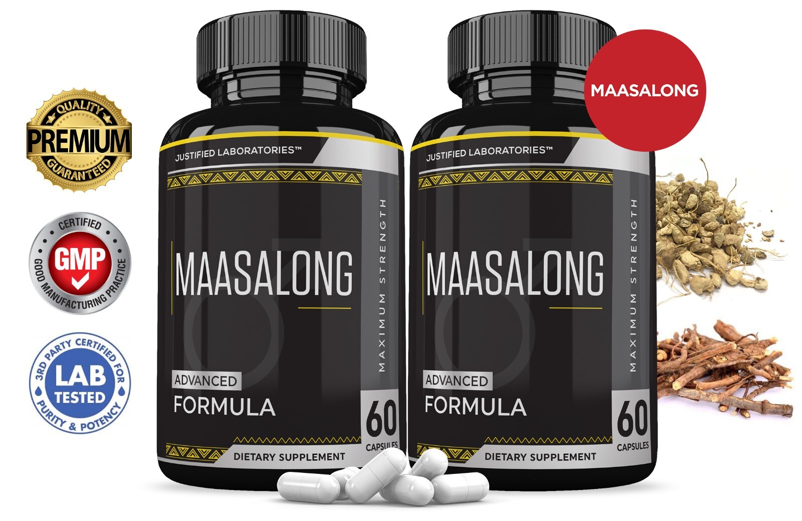 Maasalong Men’s Health Supplement 1484mg 120 Capsules