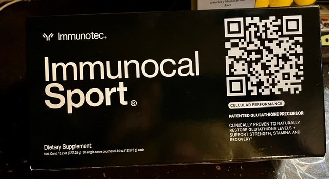 Immunotec Immunocal Sport GLUTATHIONE PRECURSOR – CELLULAR (30 Pkts) 05/2029!
