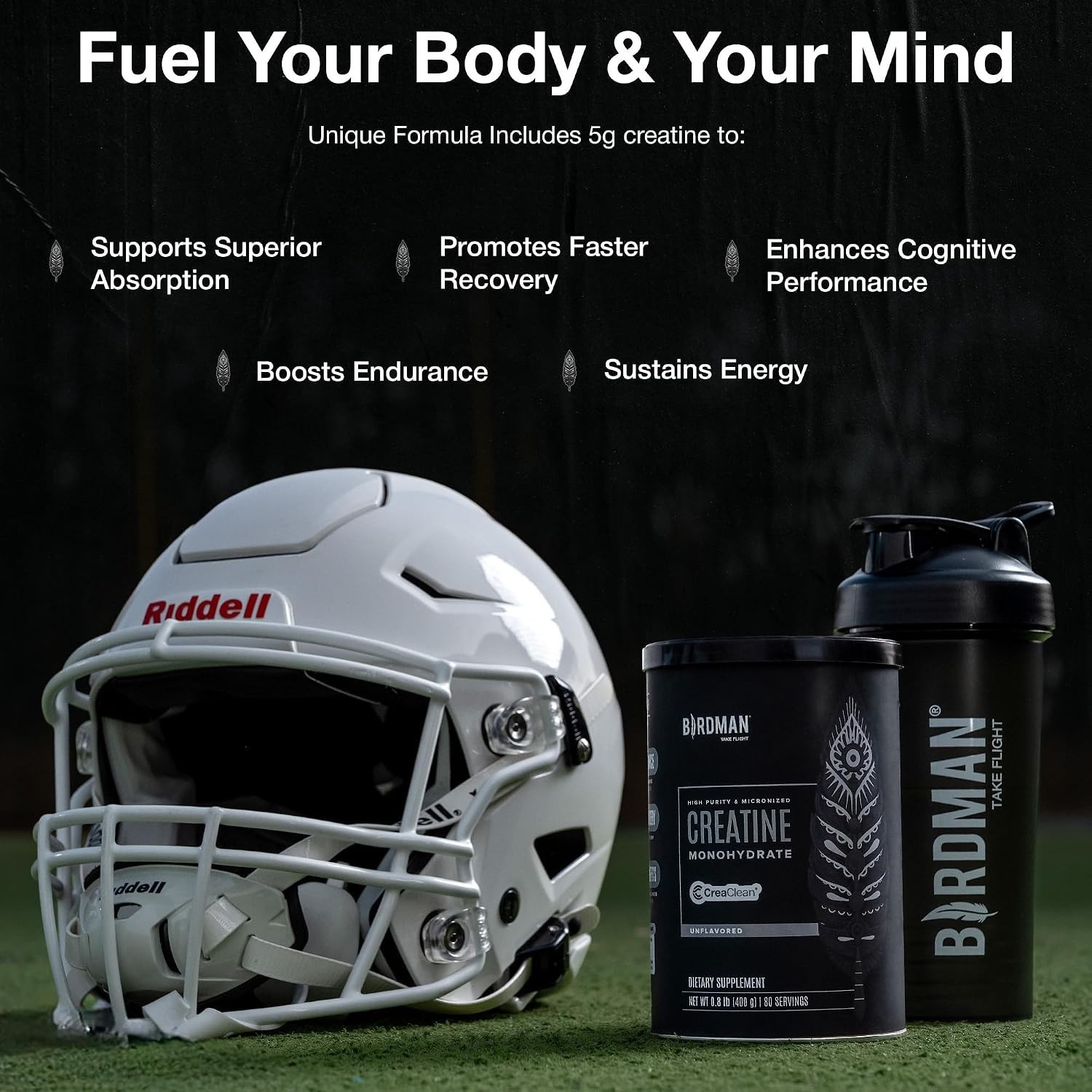Micronized Creatine Monohydrate Powder, Muscle Recovery, Caffeine Free, Creat…