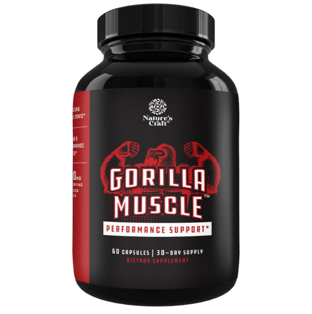 Legal STEROID ANABOLIC pills BULKING Testosterone Booster MUSCLE GROW, 60 cap…