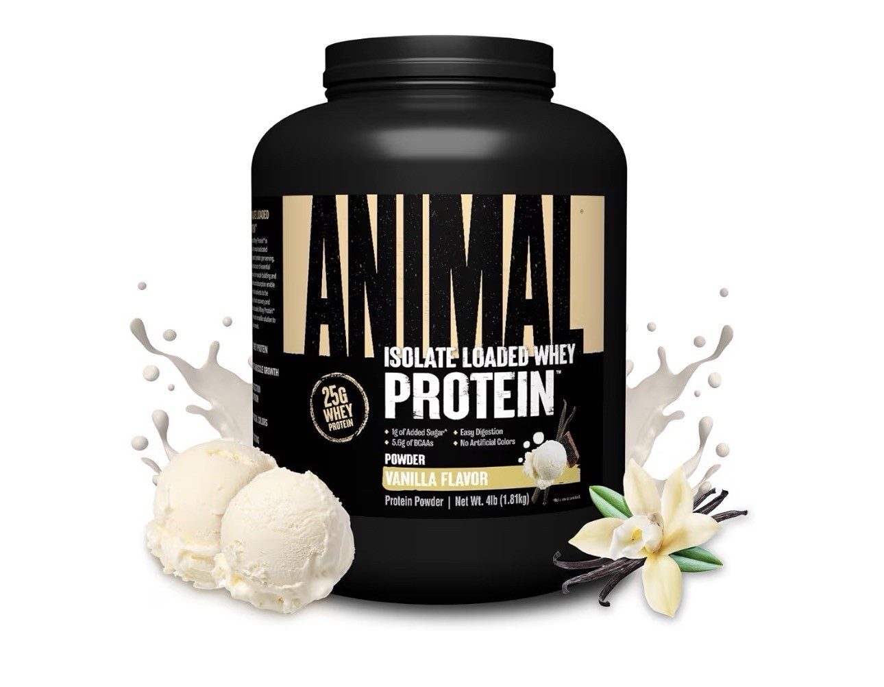 Animal 100% Whey Protein Powder – Whey Blend for Pre Workout or Post Workout