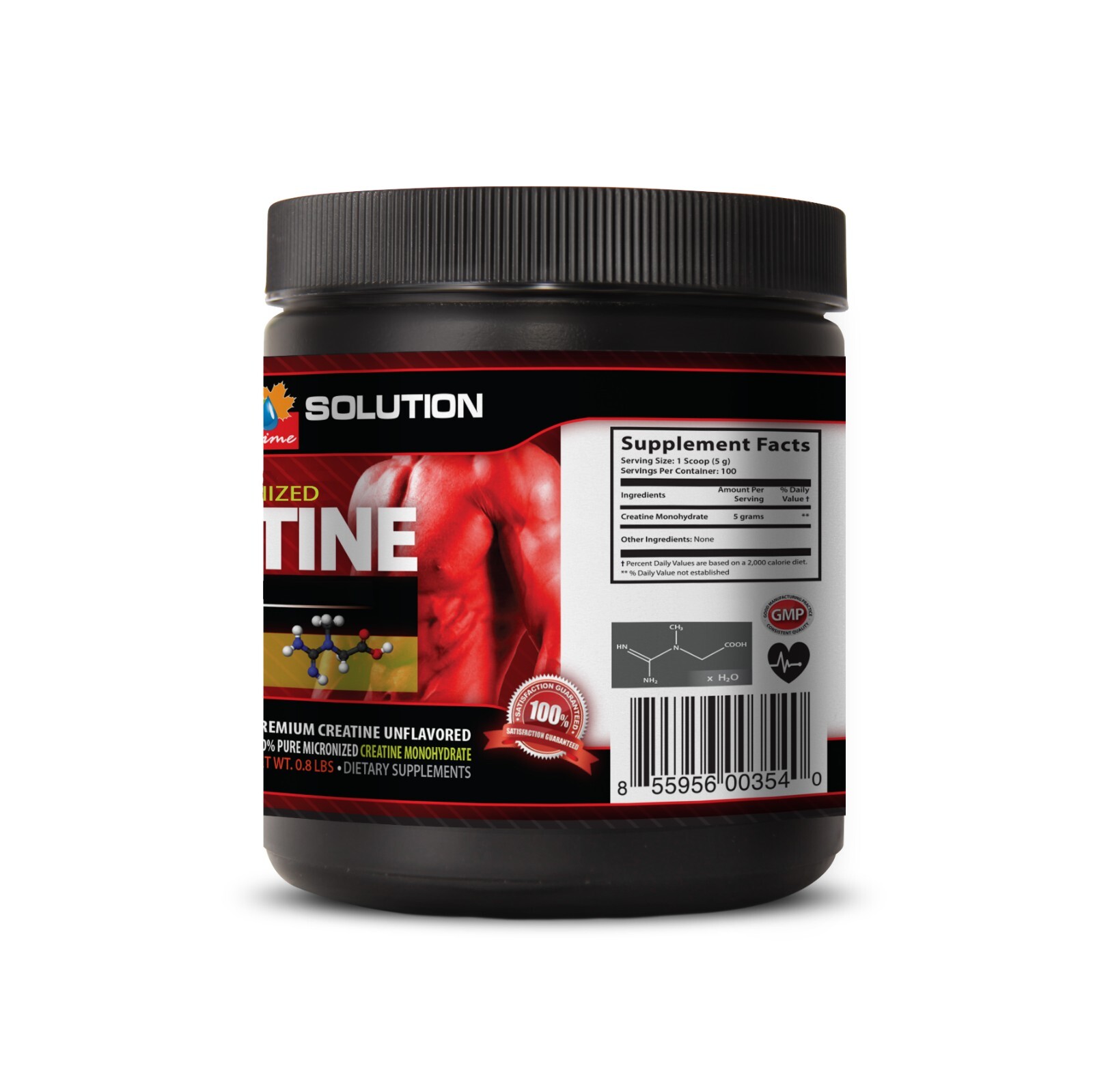 Boost Recovery Time – GERMAN MICRONIZED CREATINE 3000mg – Creatine 1000 1 Bottle