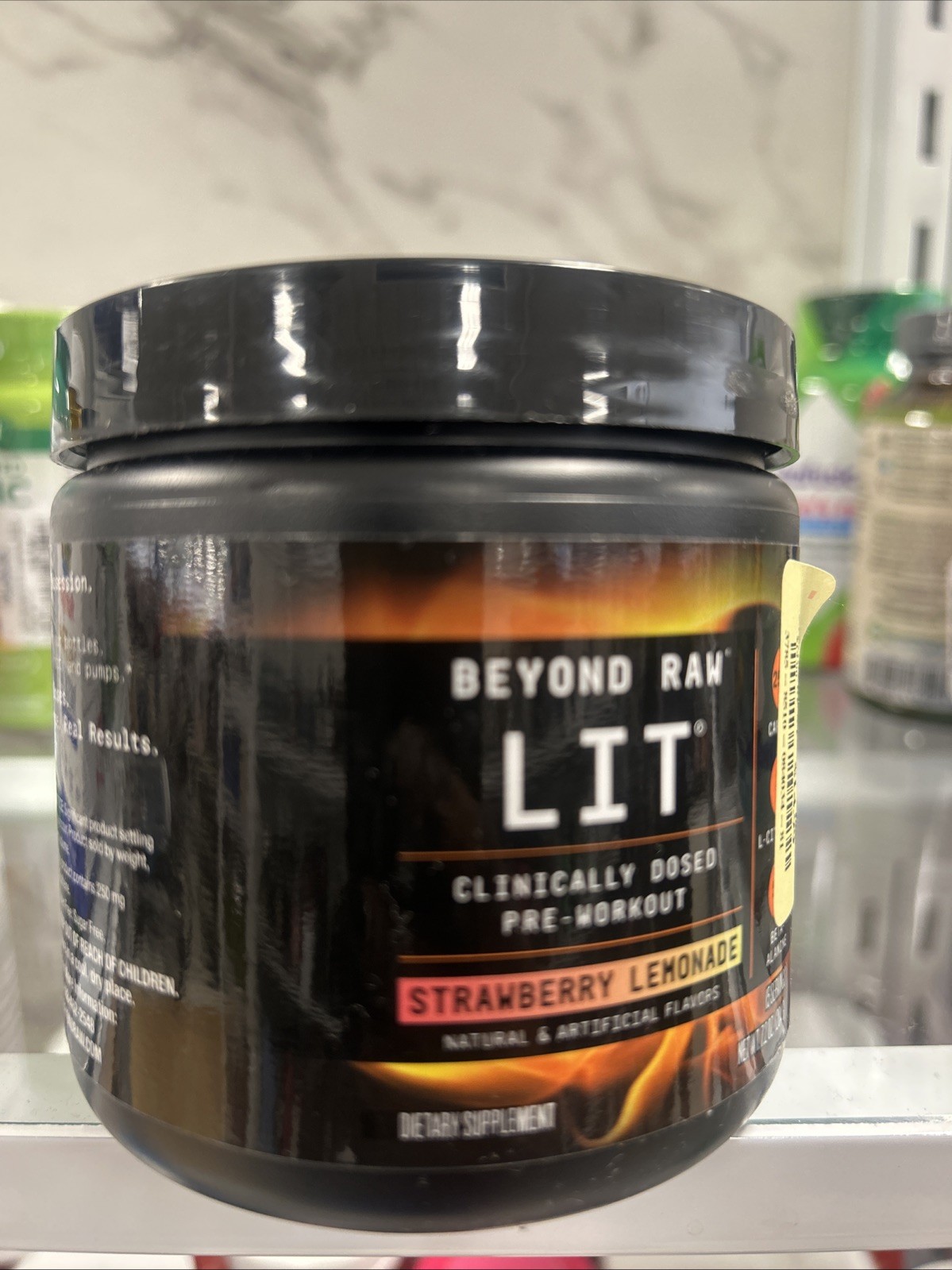 Beyond Raw LIT (Strawberry Lemonade )Pre-Workout Dietary Supplement Exp 01/2027