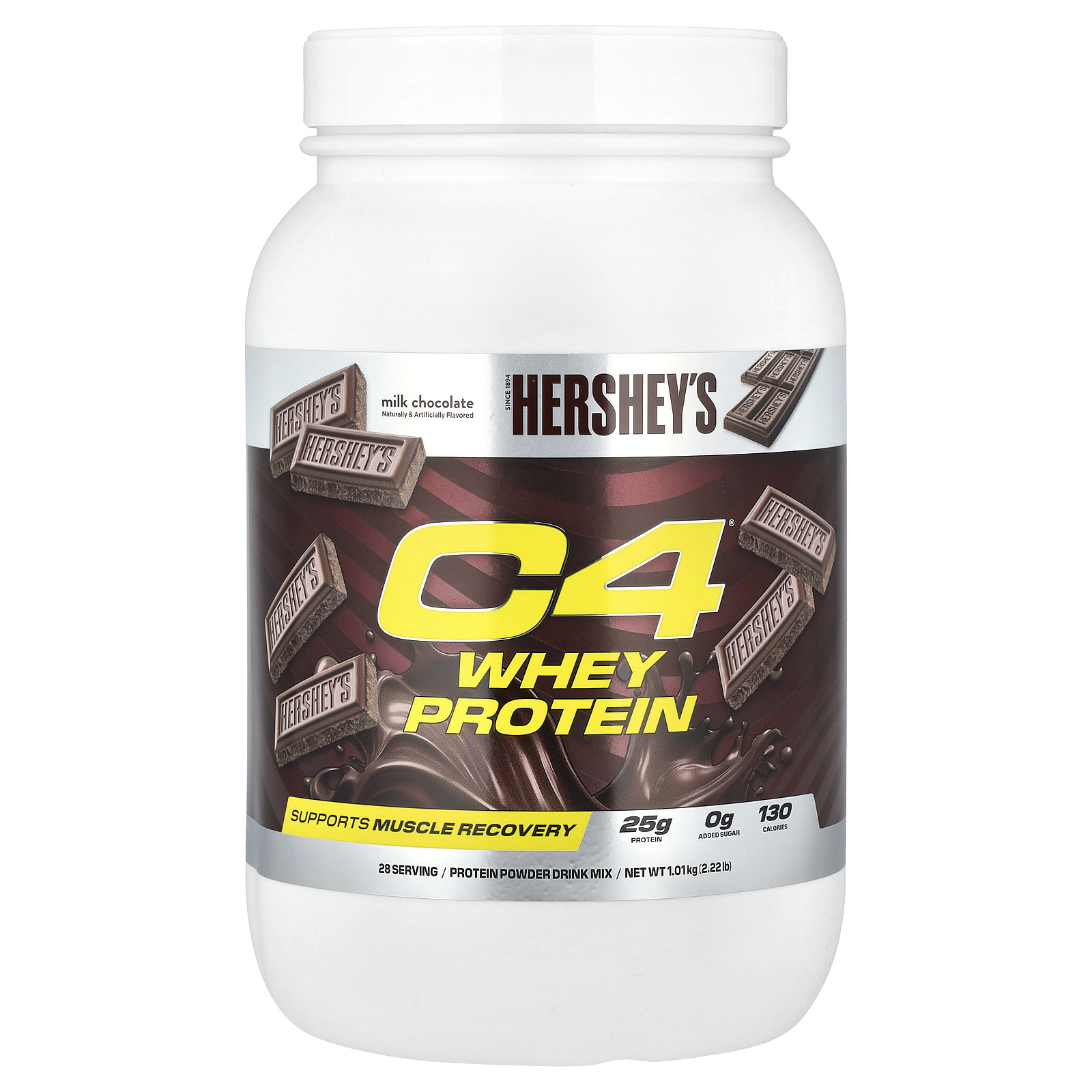 C4® Whey Protein, Hershey’s Milk Chocolate , 2.22 lb (1.01 kg)