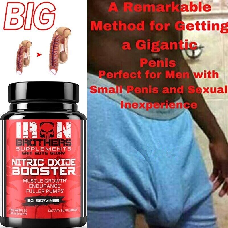 Nitric Oxide Booster Enhancement Supplements Enhanced Performance 30-120 Pills