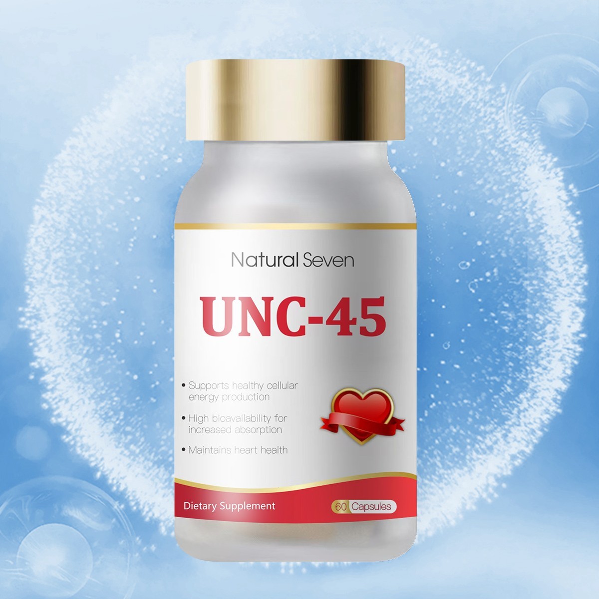 UNC-45 Human Muscle Creator and Builder – 60 Capsules/Bottle
