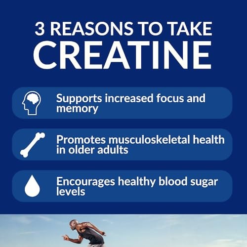 Creatine Monohydrate Powder 5g Micronized Unflavored 102 Servings