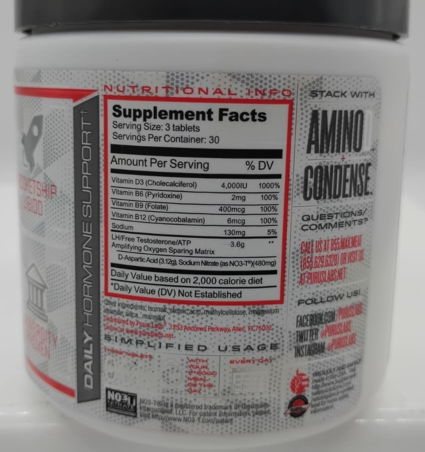 Purus Labs D-Pol Tablets – 90 Count