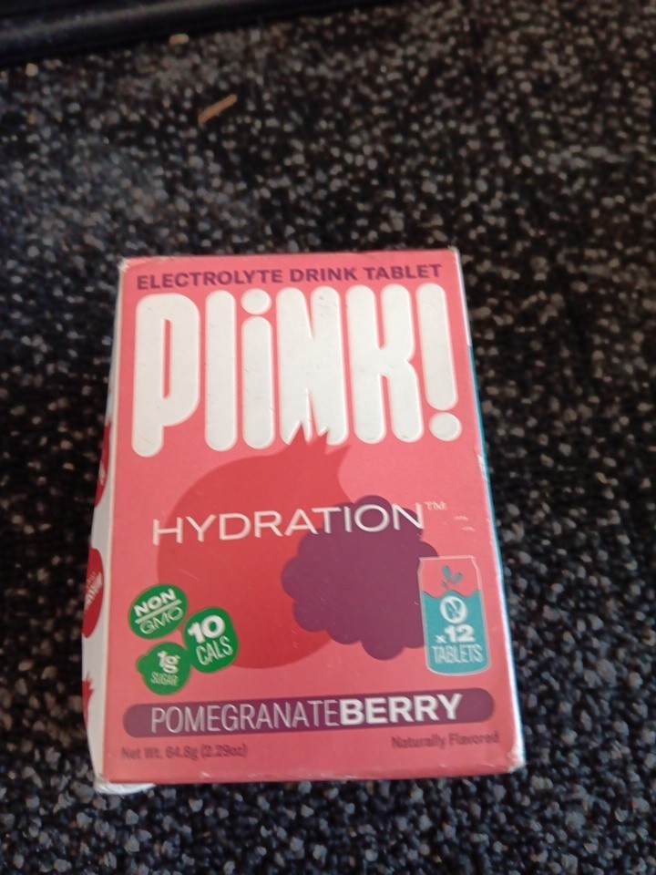Electrolyte Drink Tablets Pomegranate Berry 12 Tablets (12 Servings) NIB Exp3/26