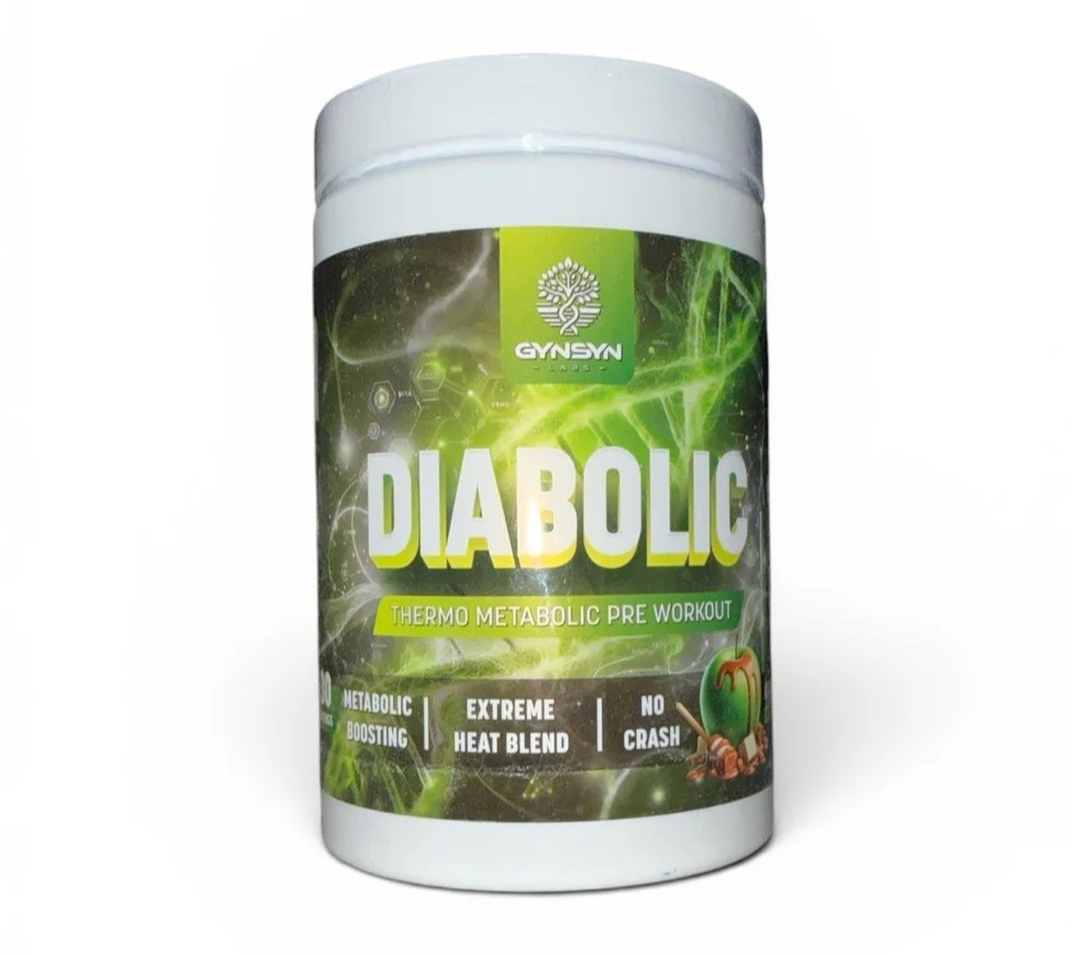 GYNSYN – Diabolic Thermo Metabolic Fat Burner High Stim Pre Workout 30 Servings