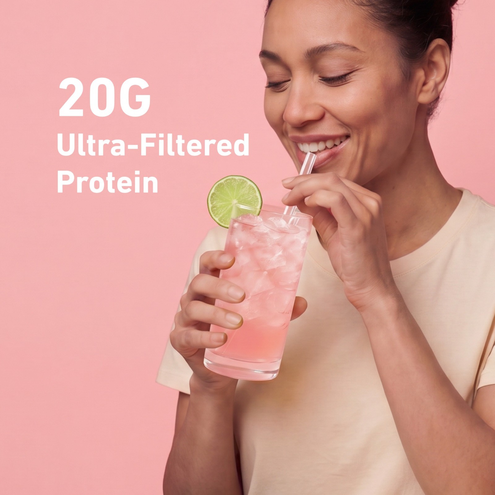 Isopure Clear Low Carb 100% Whey Protein Isolate Powder, 20g Protein,16 Servings