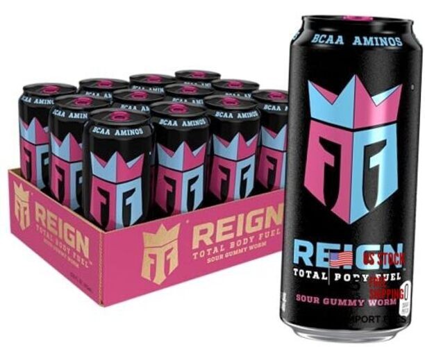 Total Body Fuel, Sour Gummy Worm, Fitness & Performance Drink, 16 Fl Oz (Pack